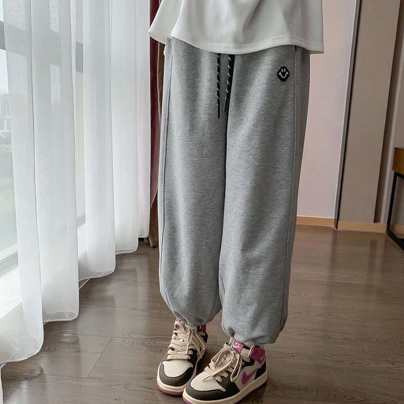 【好好穿】西西家女童2025春季新款百搭休闲卫裤儿童束脚裤KLK8273