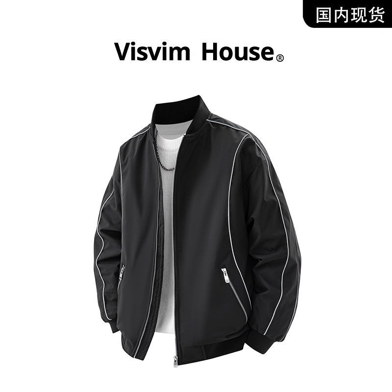 【品牌现货撤柜】VISVIM HOUSE冬季新款保暖宽松立领羽绒服外套男士