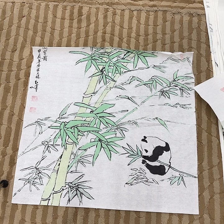 国画普****！花鸟等动物为主料制作