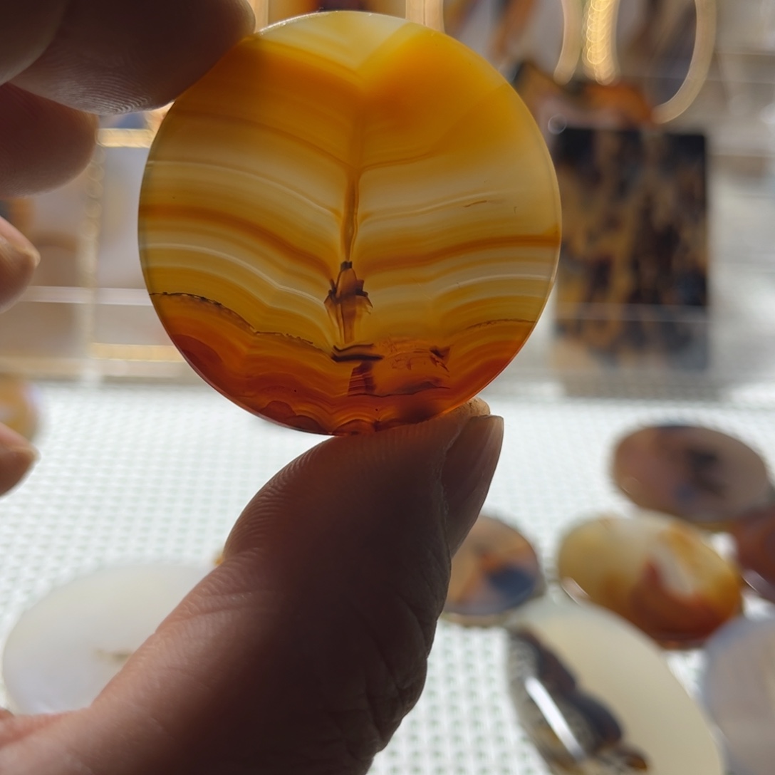 玛瑙/玉髓未镶嵌吊坠(不含链)