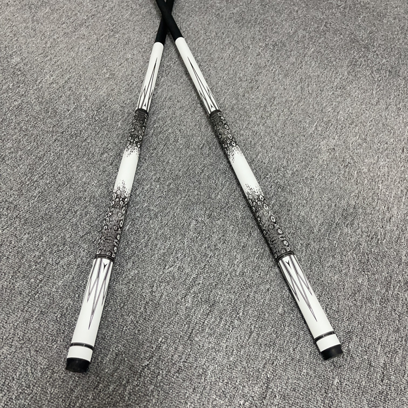 中式黑科技碳素一体台球杆小头中头大头九球球杆斯洛克冲杆新手入