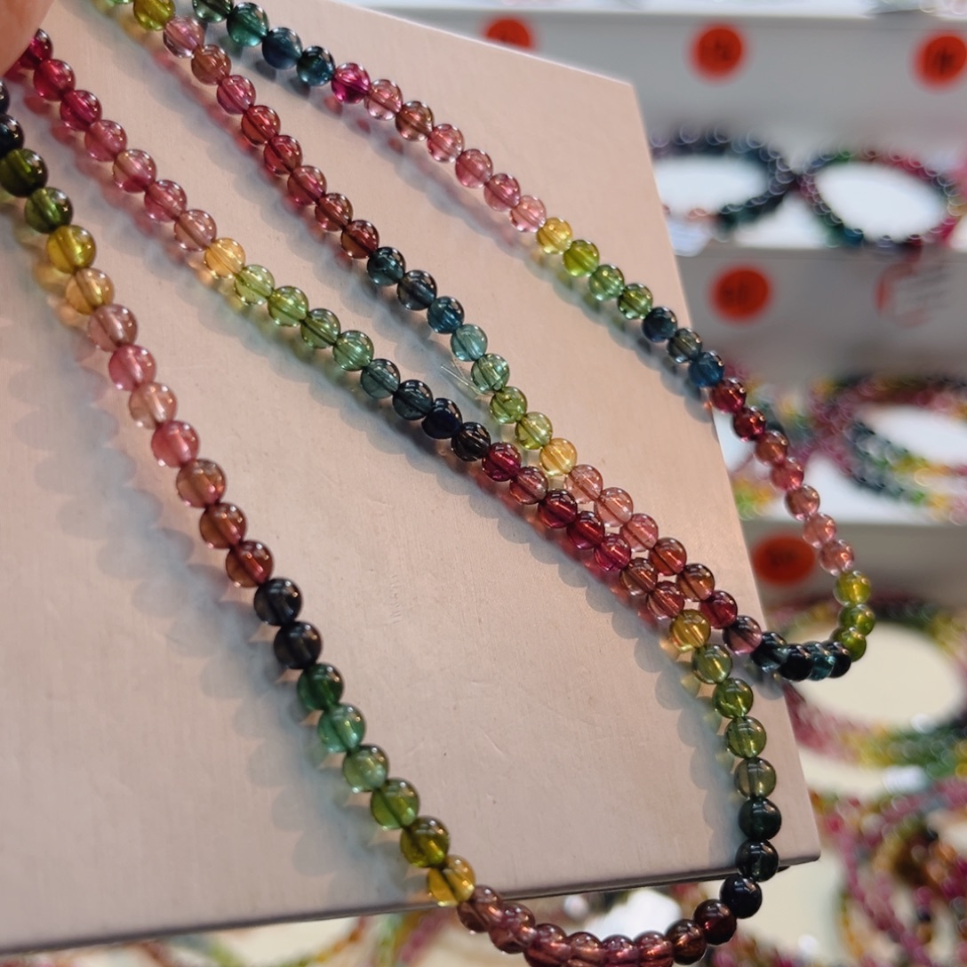 未镶嵌碧玺手链碧玺