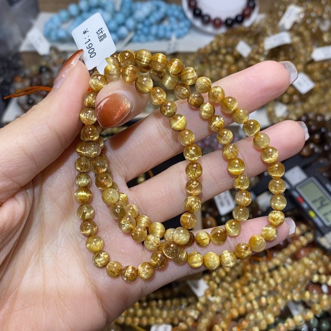 水晶手串未镶嵌手串