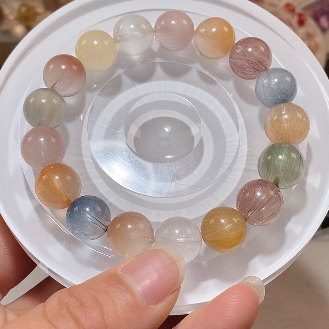 水晶手链未镶嵌J兔毛手链