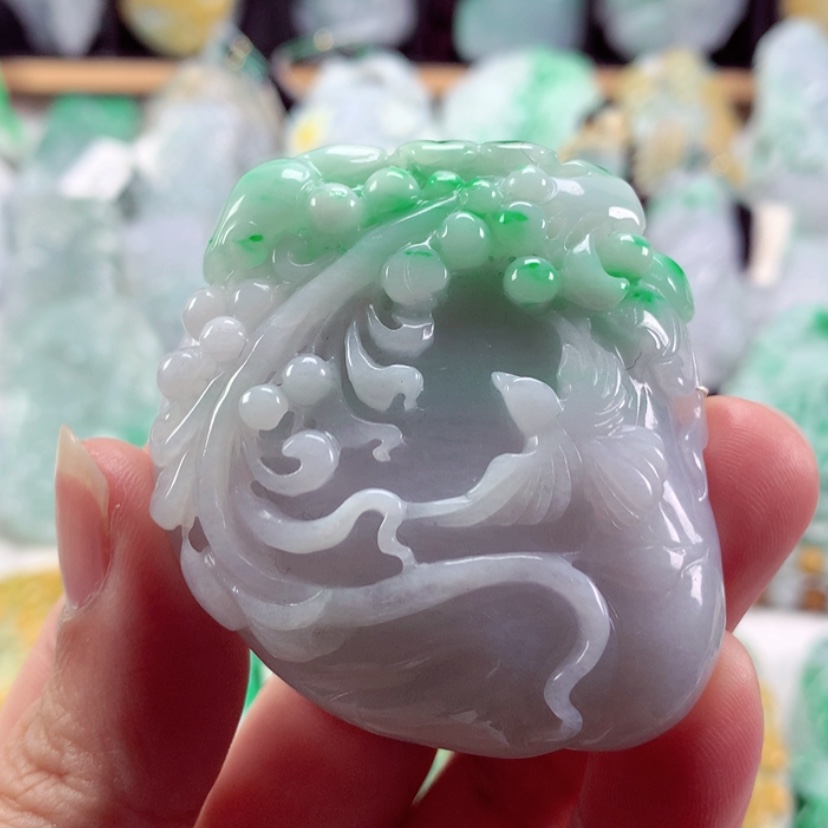 【闪购商品】翡翠吊坠(不含链)未镶嵌
