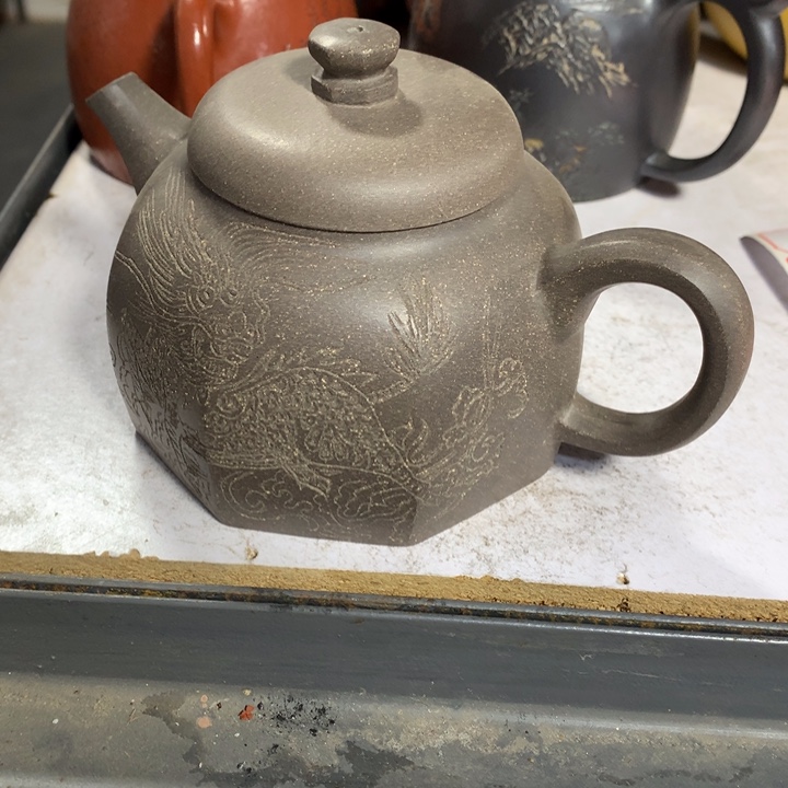 紫砂茶壶原矿手工206