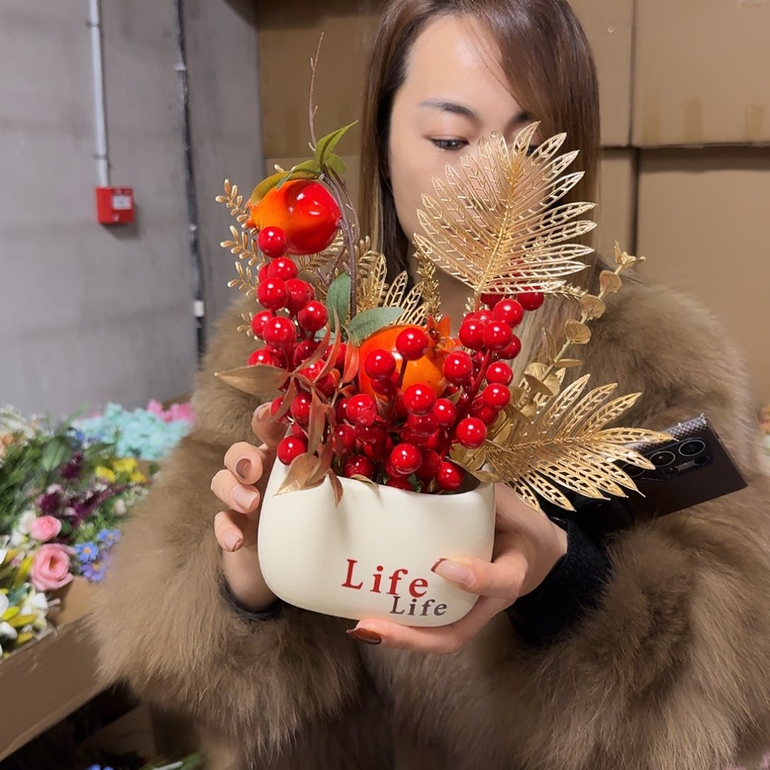 66号「闪购」仿真花，公主请下单