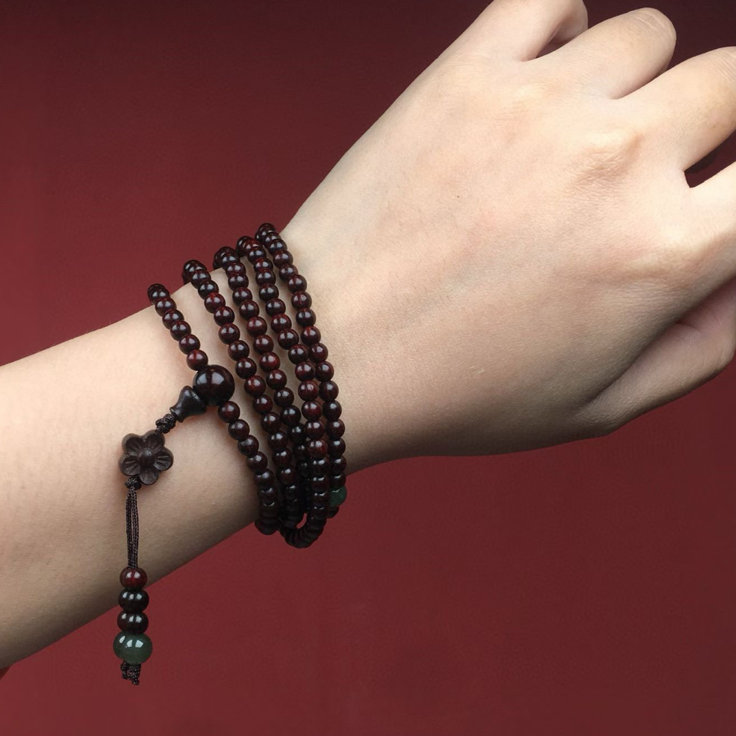 天然念珠男女款国风百搭文玩可盘玩佛珠