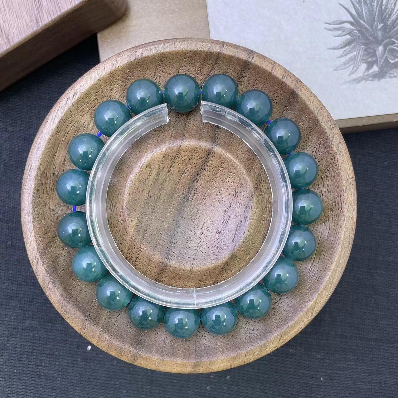 佳玺饰品 139 老蓝水 10mm手链 多样性发货