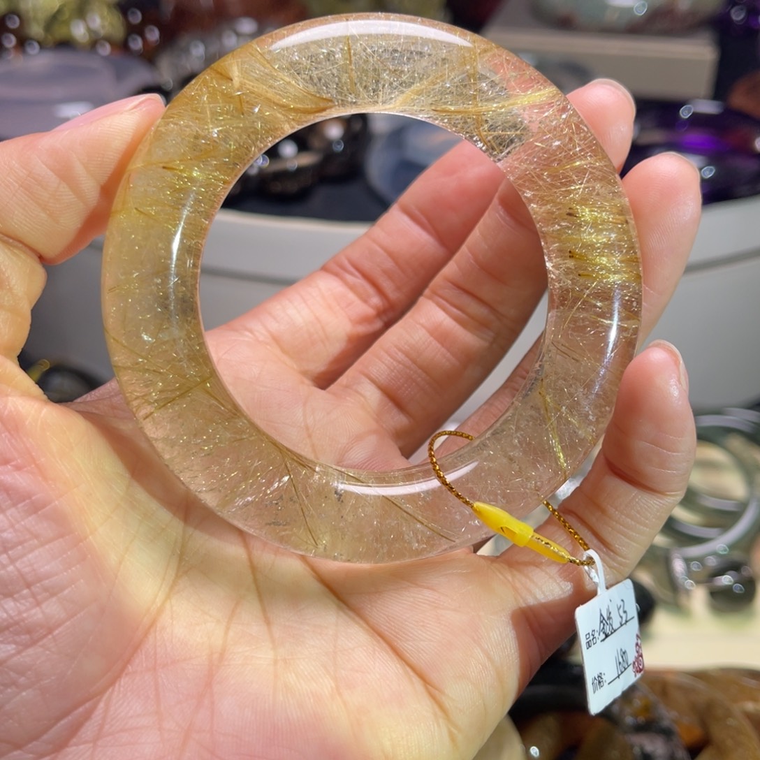 未镶嵌水晶手镯手镯