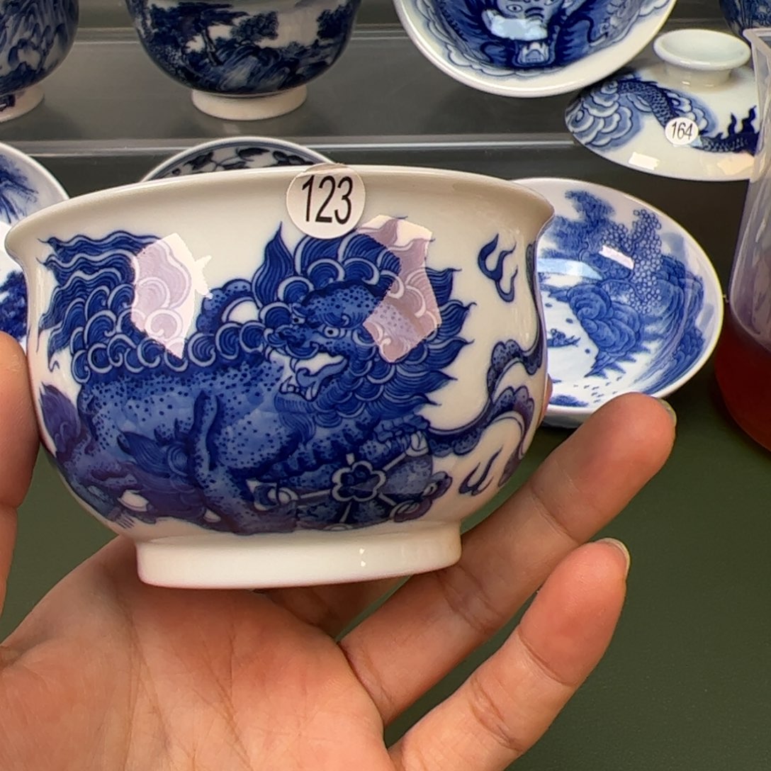 木木景德镇纯手绘茶具123