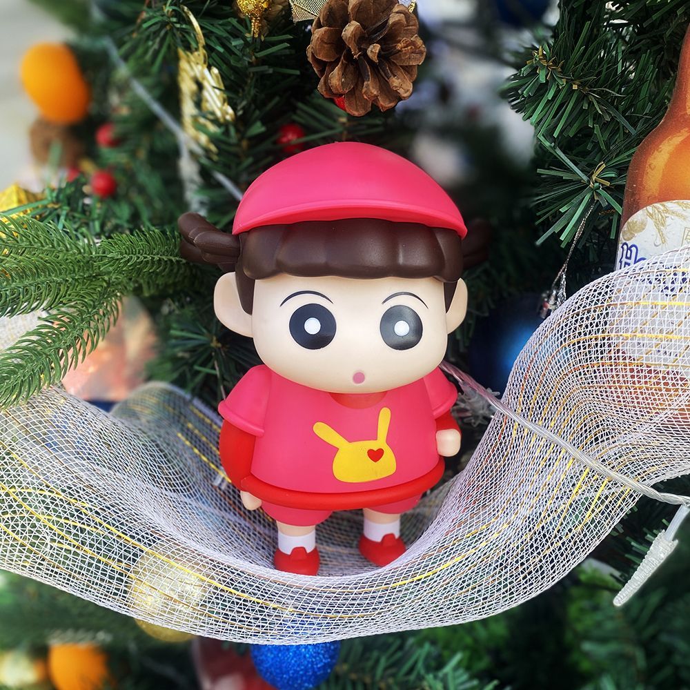 棒球妮妮公主青蛙蜡笔小新系列手办野原礼物动漫新大摆件潮玩桌面