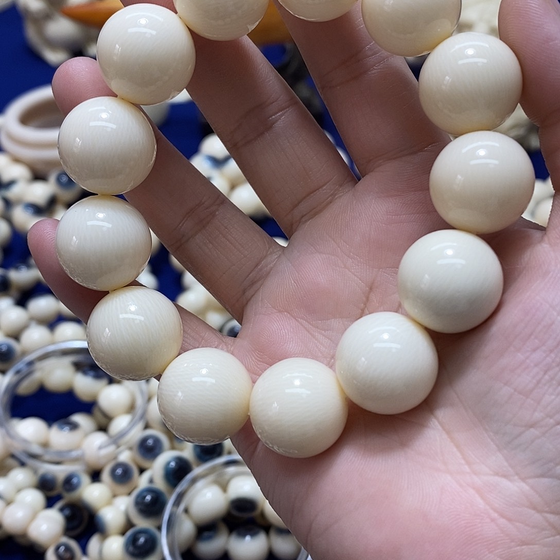 缅***喵手串/手链/手镯猛犸象牙