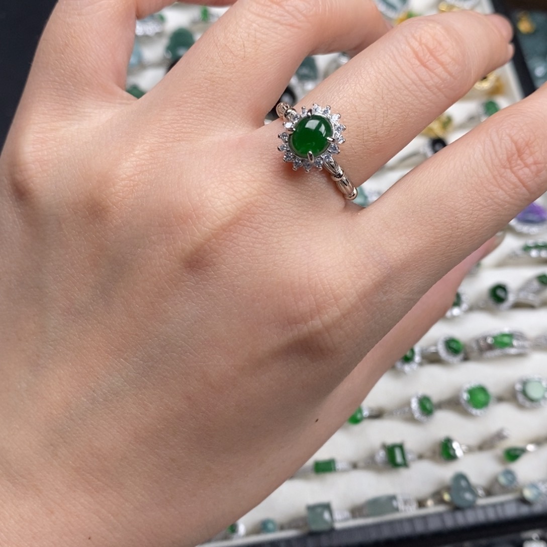 未镶嵌挂件翡翠翡翠