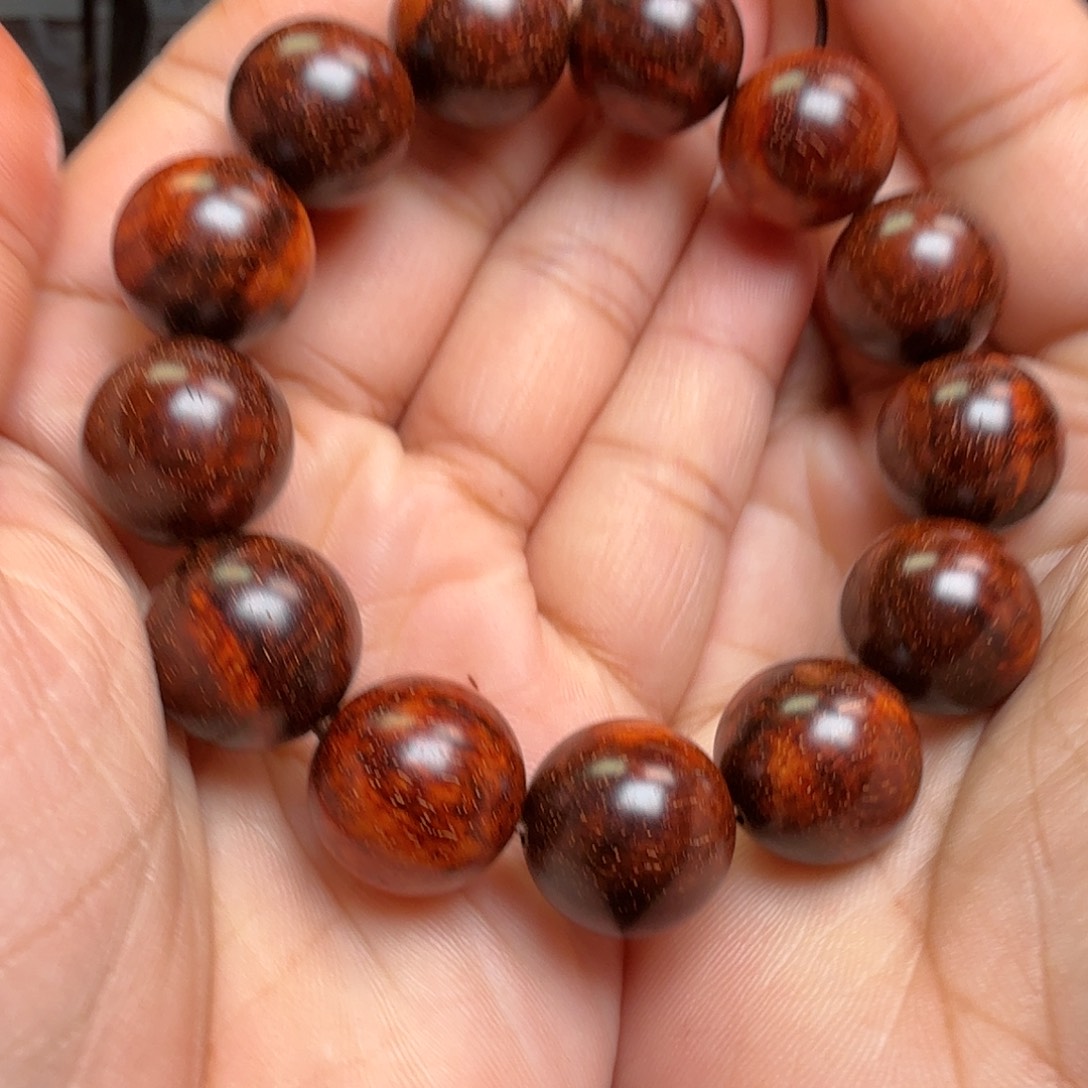 山***三檀香紫檀（小叶紫檀）手串加工费