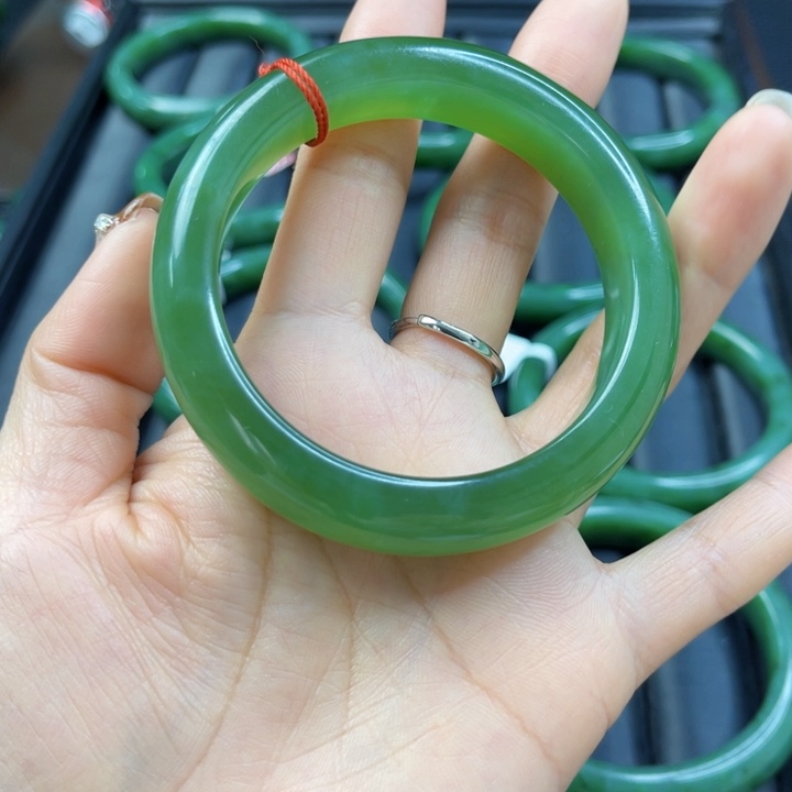 【闪购商品】和田玉（碧玉）手镯未镶嵌