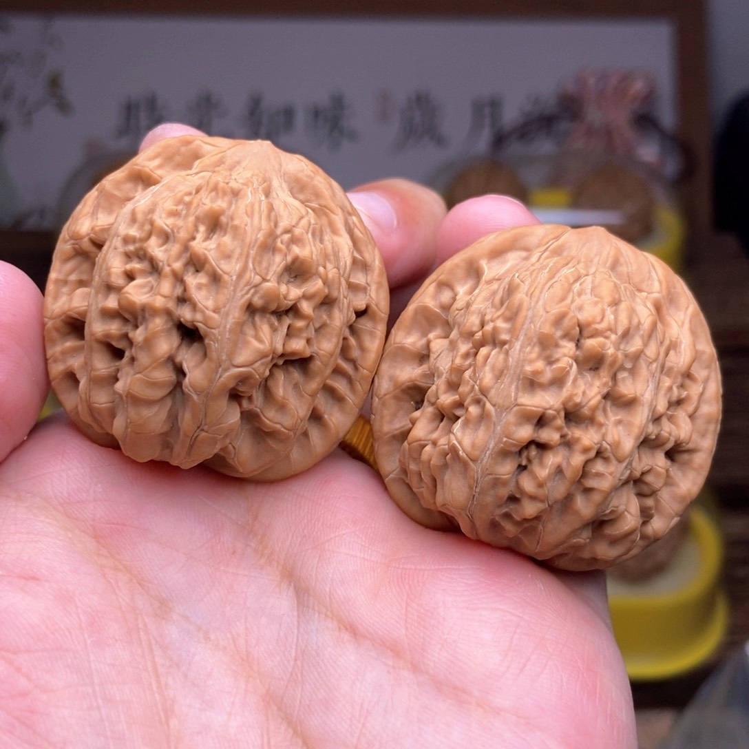 文玩核桃吊坠全品39.5尺望月孤品