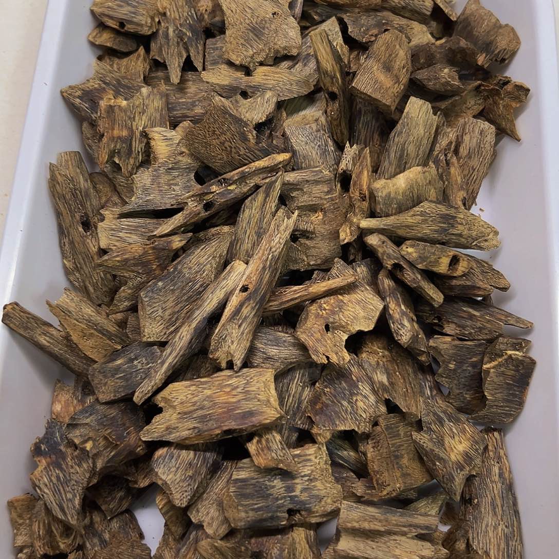 沉香沉香碎屑香脉熏香块料100克