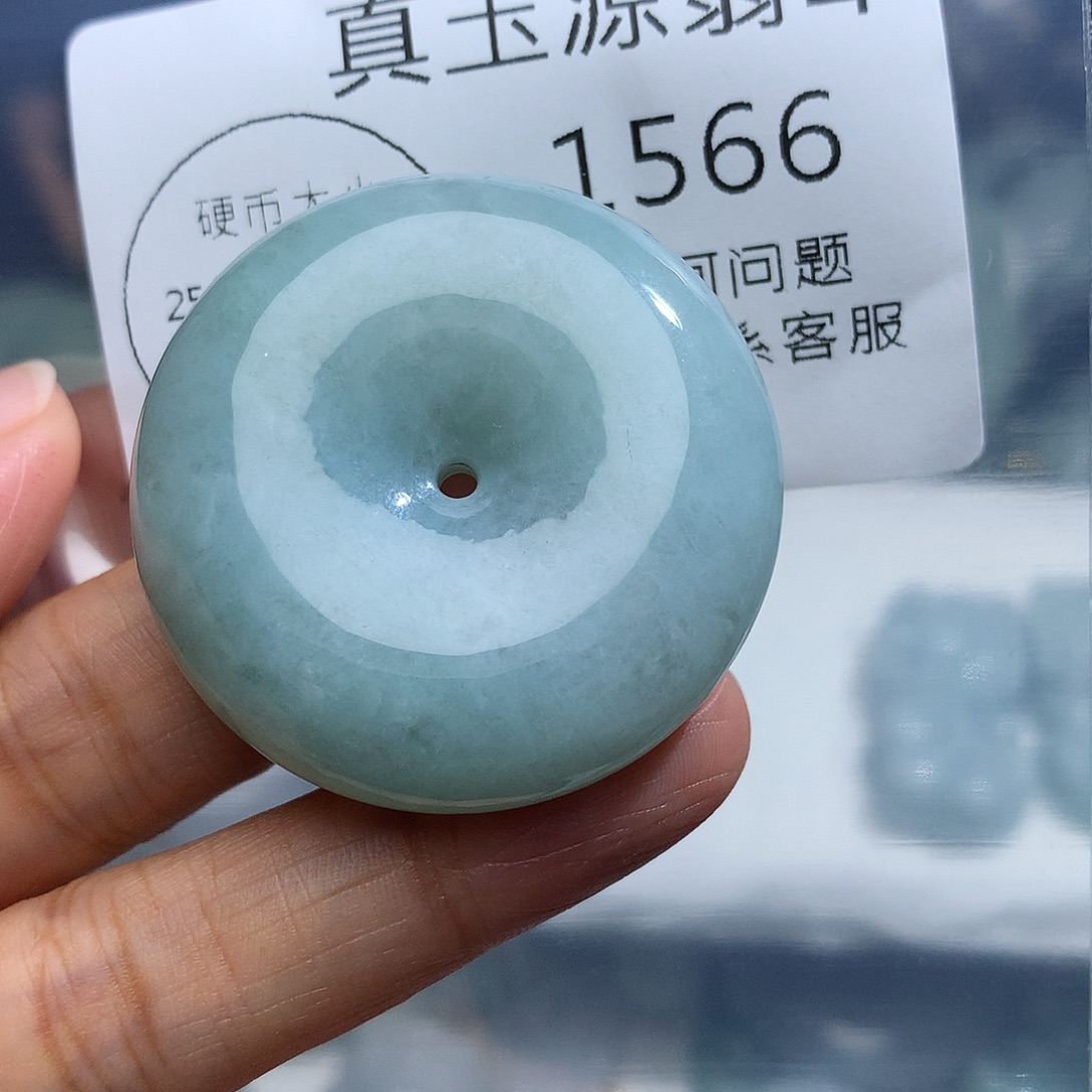 翡翠未镶嵌颈饰1566