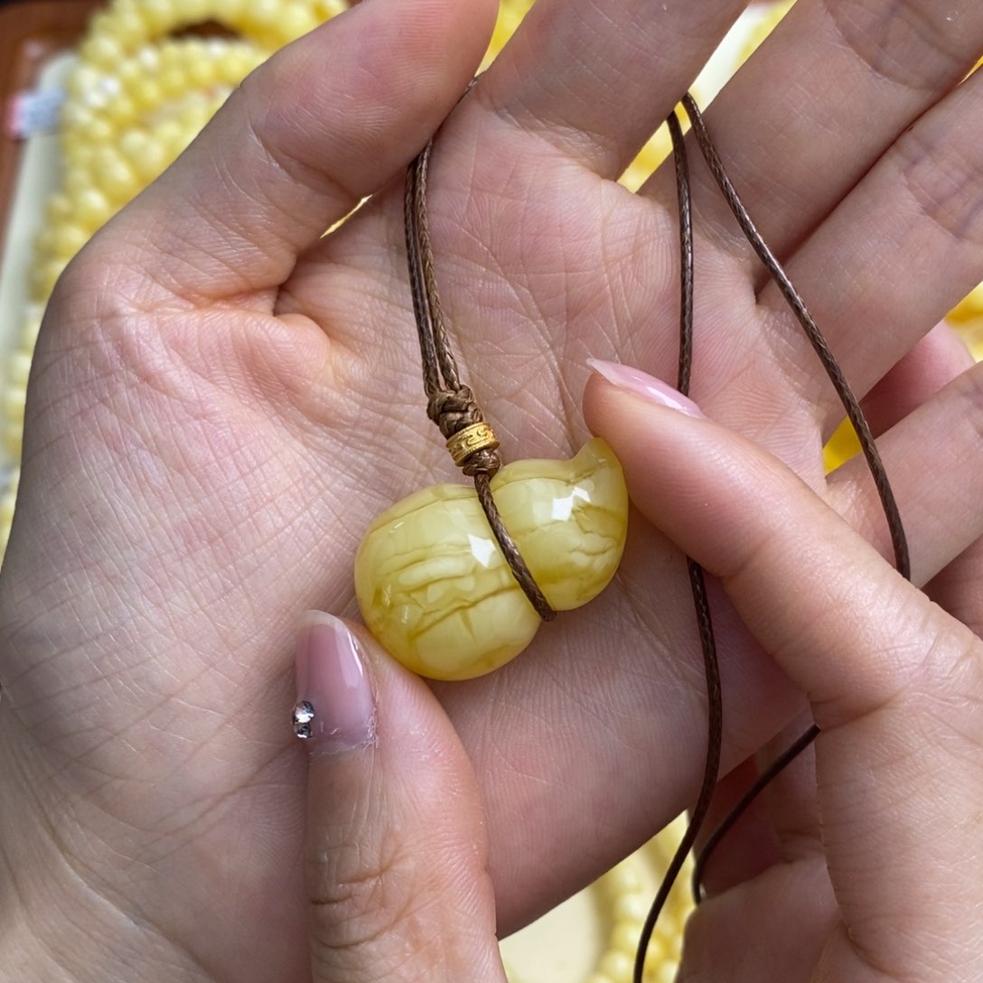 未镶嵌琥珀手串琥珀蜜蜡