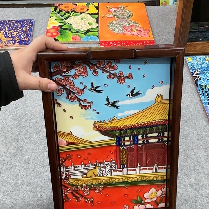陶瓷板画23/33托盘