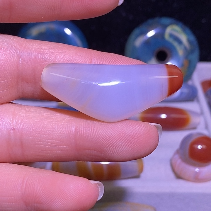 玛瑙/玉髓未镶嵌颈饰