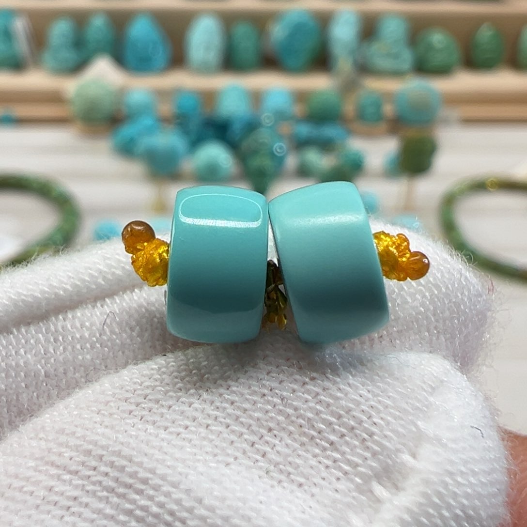 绿松石未镶嵌配饰