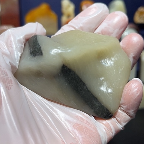 寿山石印石三*七寿山石