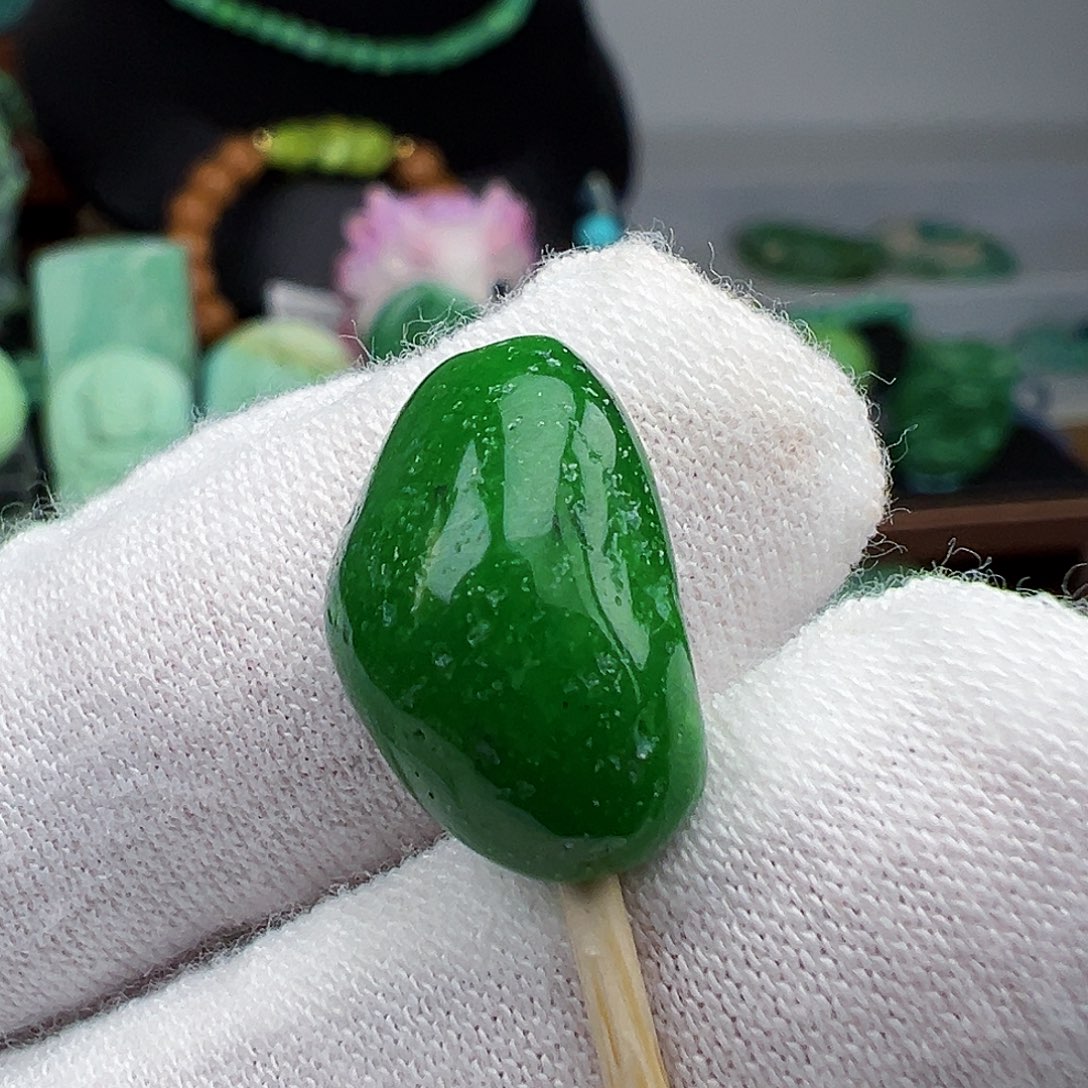 绿松石未镶嵌绿松石主播璐璐