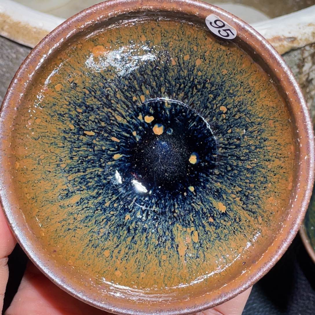 茶盏龙窑柴烧建盏95