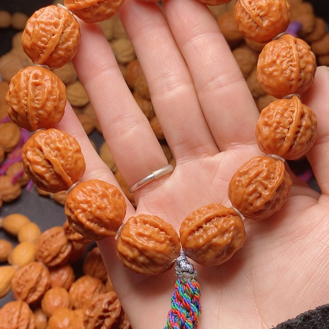 【闪购商品】文玩核桃吊坠大*小蛤蟆21