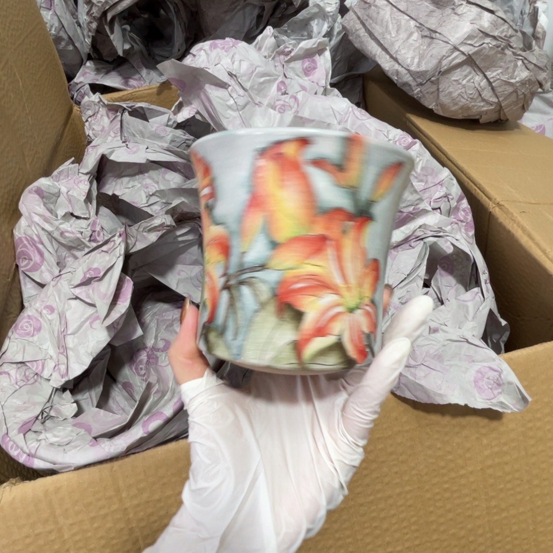 @***控瑶宸1个手绘多肉花盆