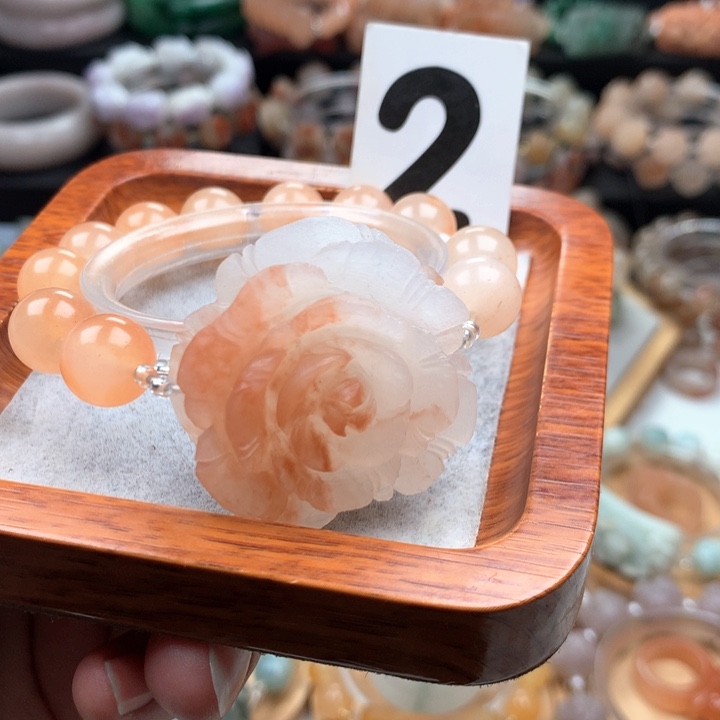 石英质玉手链未镶嵌