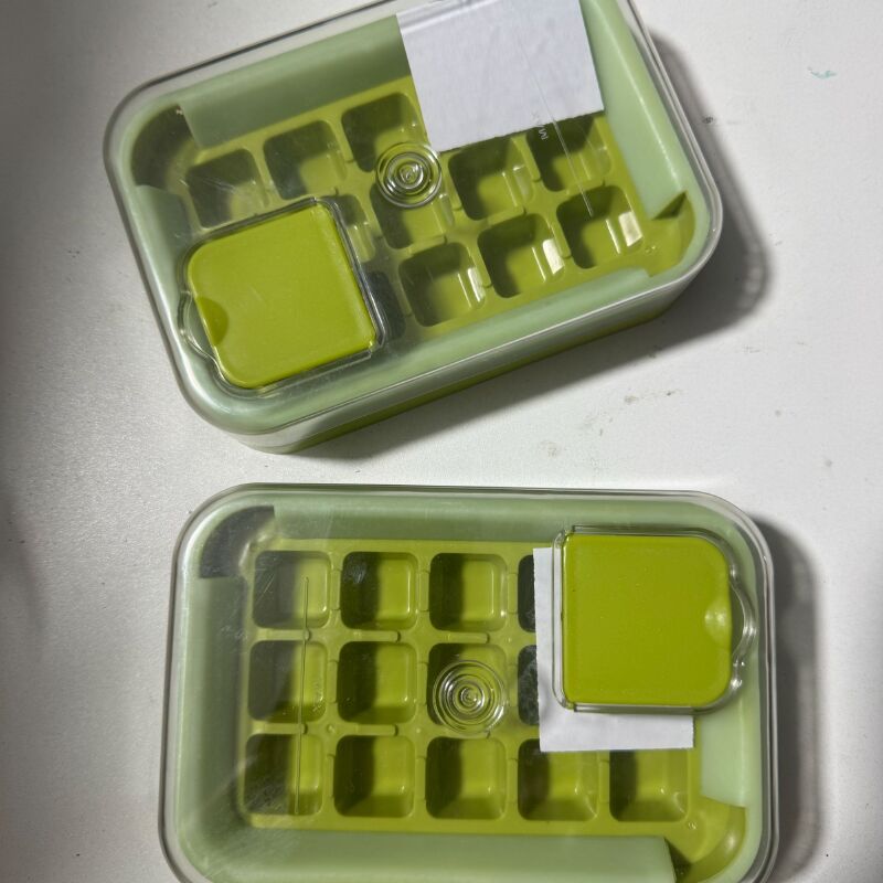 制冰盒方形冰块DIY模具长方形带盖冰格