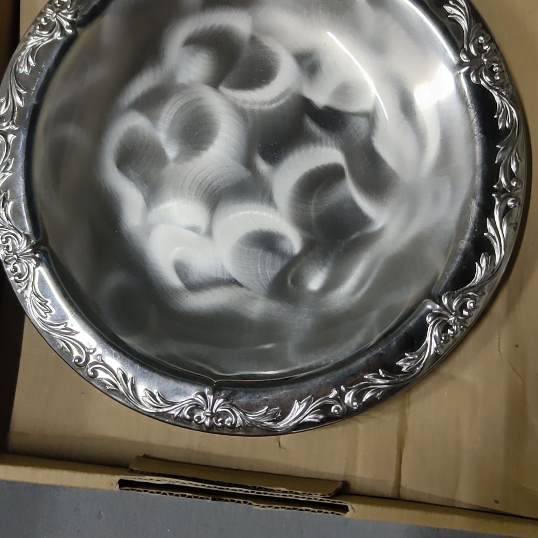 许***吧水晶玻璃吸管款果盘
