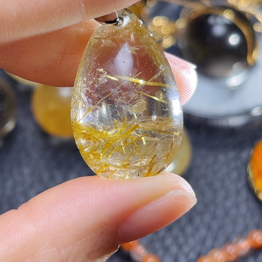 安***然水晶未镶嵌吊坠(不含链)11