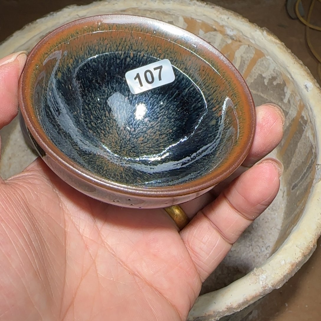 茶盏焦源柴烧自然还原107