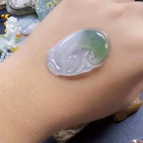 未镶嵌挂件翡翠翡翠