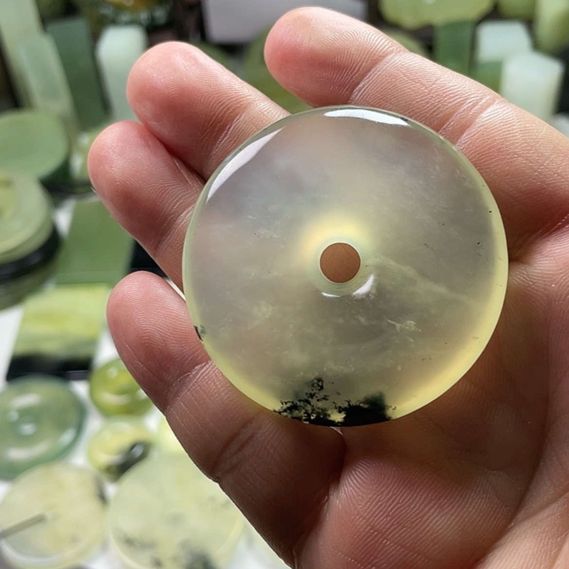 【闪购商品】岫玉挂件未镶嵌中国四大名玉岫玉