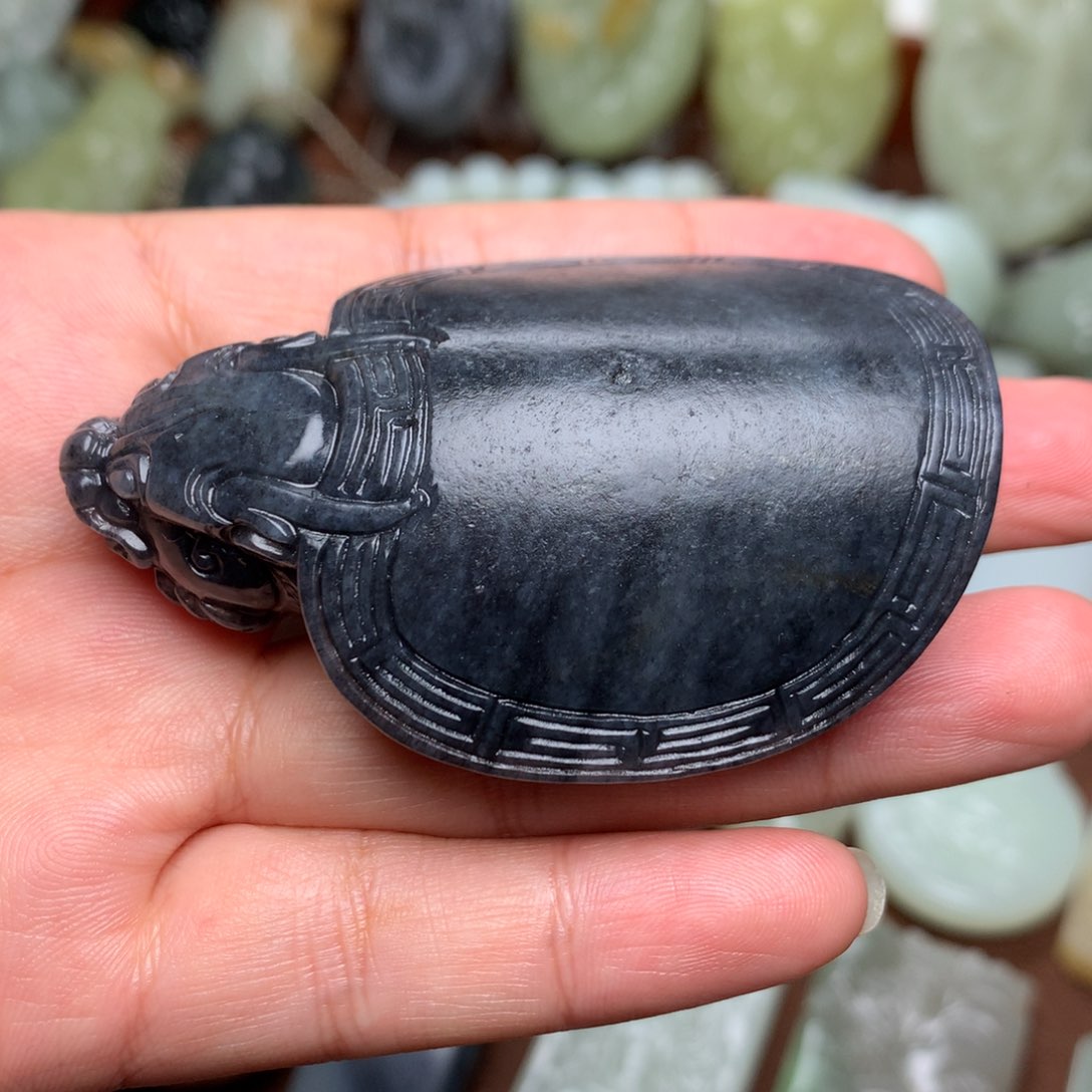 和田玉手把未镶嵌