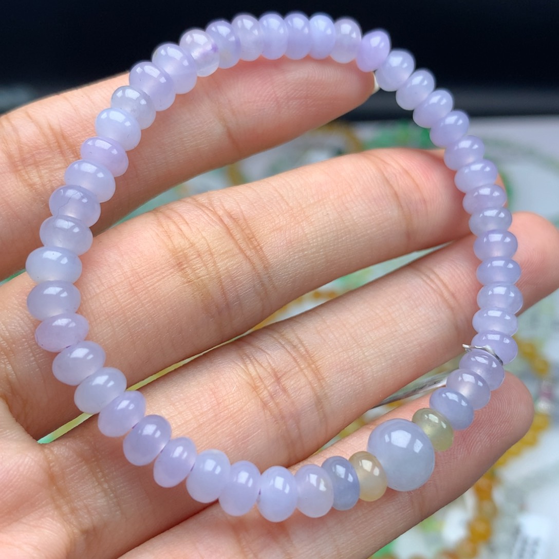 翡翠手链未镶嵌卡