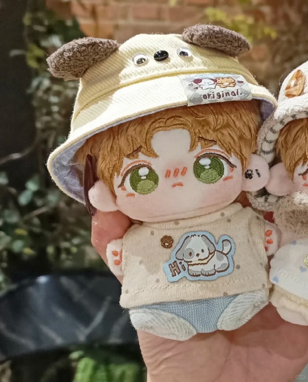 直播间专拍 10cm斑点小狗娃衣日系棉花娃娃站体海星体自嘲熊娃衣