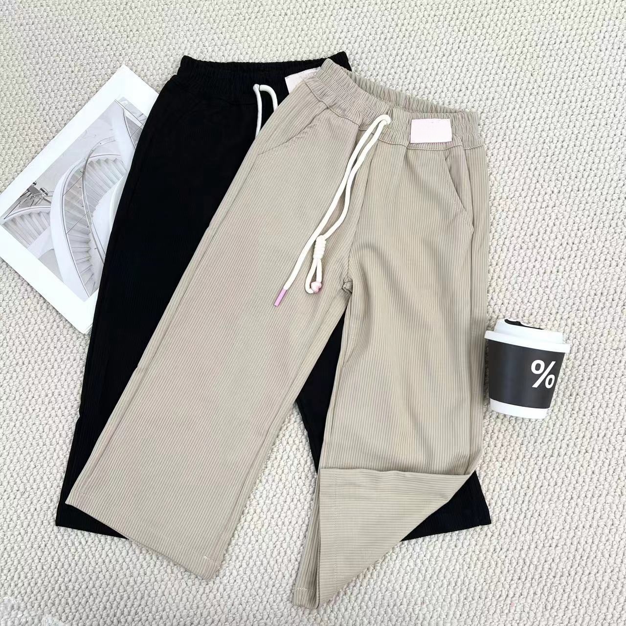 儿童2025夏季新款百搭时尚舒适简约休闲裤B0444