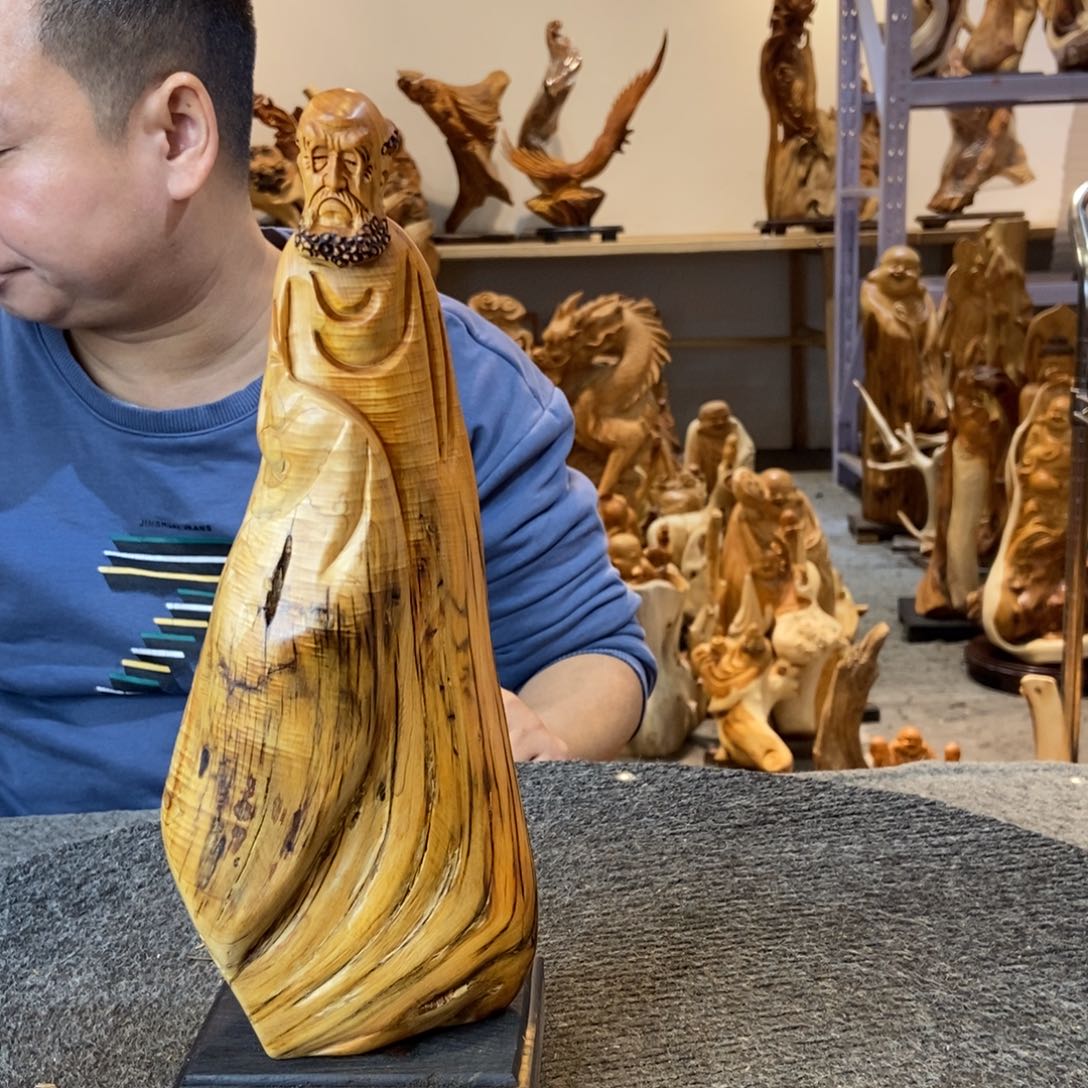 柏木（崖柏）太行崖柏根雕摆件