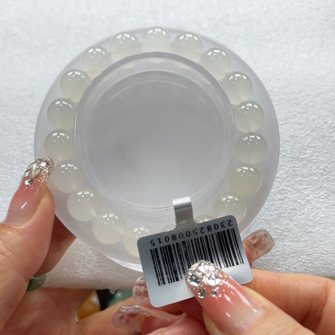 石英质玉手链未镶嵌+昕昕10