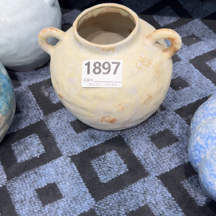 1***ㅤ瓷片景德镇高温花器编码1897高21口9默认无孔