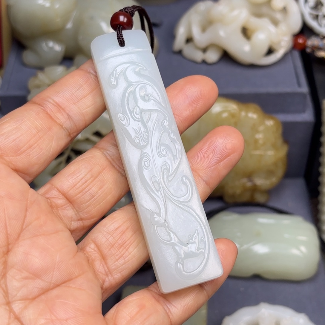 和田玉（糖玉）挂件未镶嵌阿*