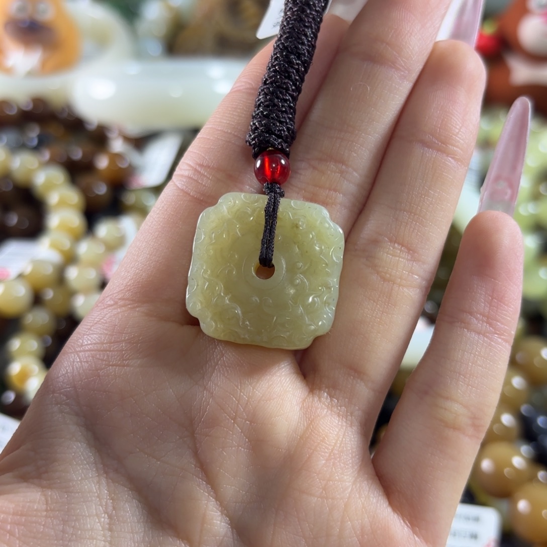 和田玉未镶嵌手链45