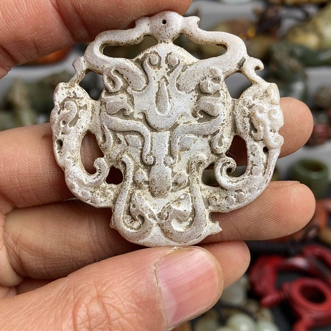 和田玉（糖玉）配饰未镶嵌