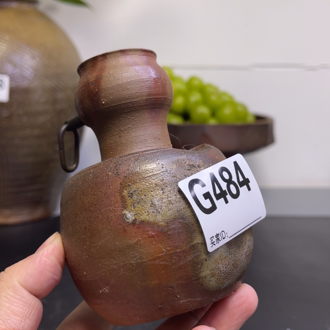 备前烧作品 小挂花入